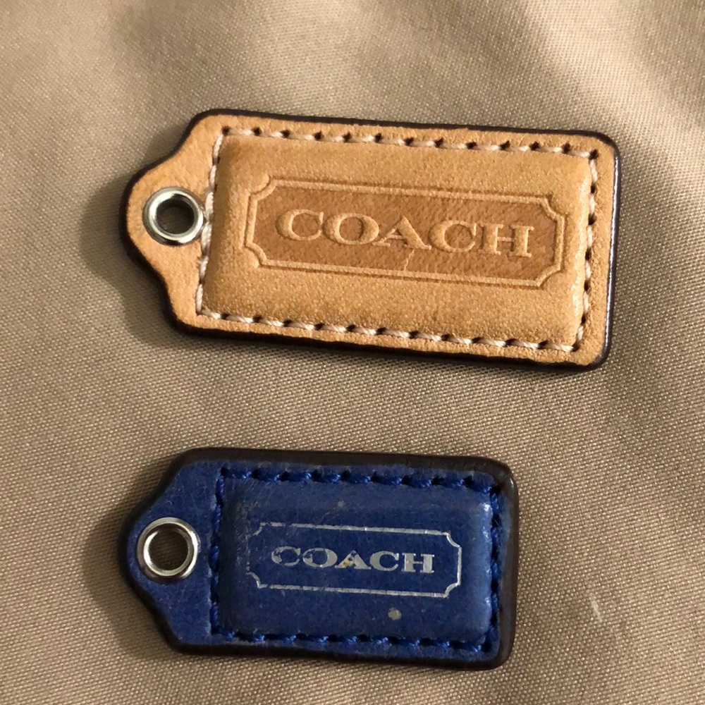 💜2 Coach hang tags💚